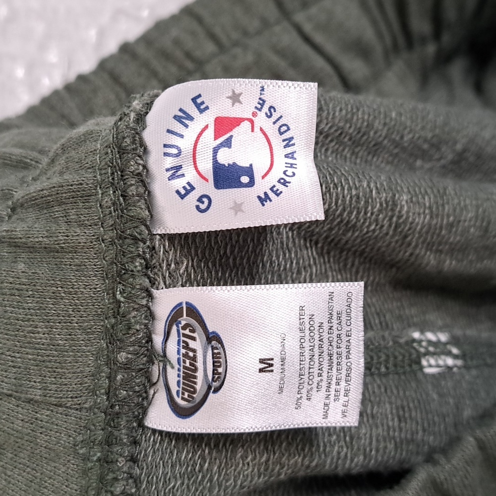 Men's Concepts Sport Heathered Olive Minnesota Twins Mainstream Tri-Blend Shorts - Picture 10 of 10